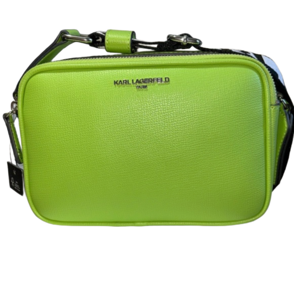 Karl Lagerfeld Camera Bag, Lime Green, 9x5, NWT